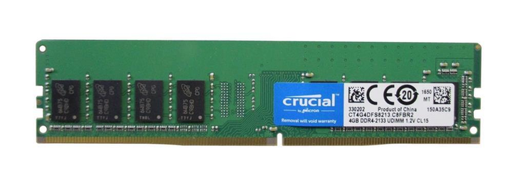 Оперативная память Crucial 4 GB DDR4 2133 MHz (CT4G4DFS8213) б/у